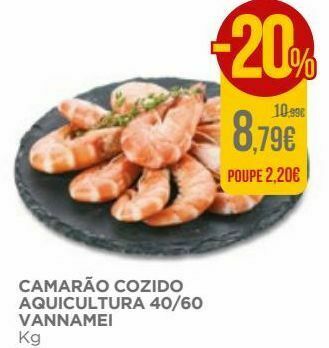 El Corte Inglés Camarão promoção