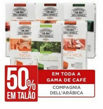El Corte Inglés Café promoção