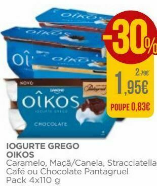 El Corte Inglés Iogurte grego oikos promoção