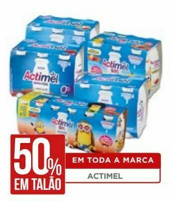 El Corte Inglés Iogurte actimel promoção