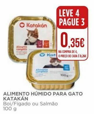 El Corte Inglés Ração para gatos promoção