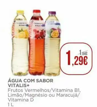 Água com sabor vitalis