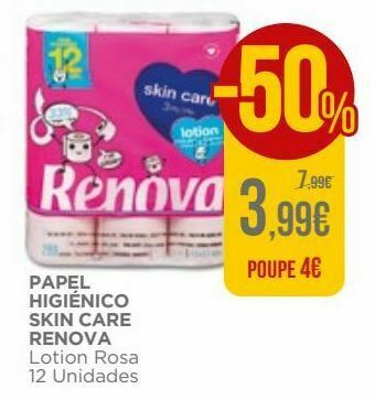 El Corte Inglés Papel higiênico renova promoção