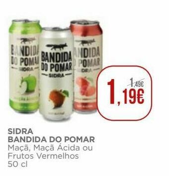 El Corte Inglés Sidra bandida do pomar promoção