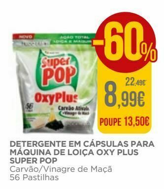 Detergente em cápsulas super pop