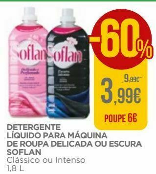 El Corte Inglés Detergente líquido soflan promoção