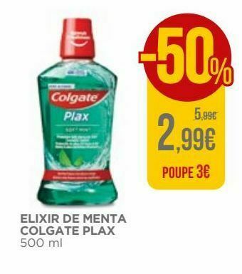 El Corte Inglés Elixir colgate promoção