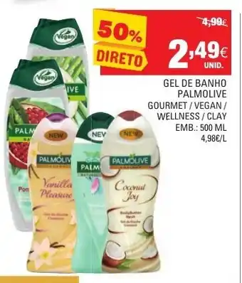 Continente Gel de Banho Palmolive 500ml promoção