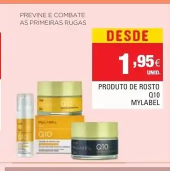 Produto de Rosto Q10 Mylabel