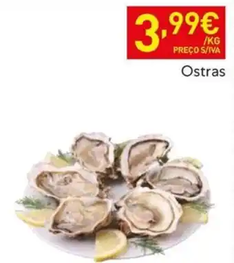 Recheio Ostras promoção
