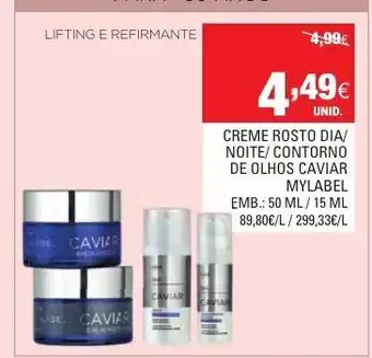 Continente Creme Rosto promoção