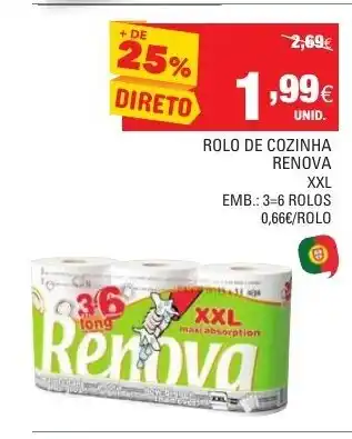 Continente Rolo Cozinha Renova XXL promoção