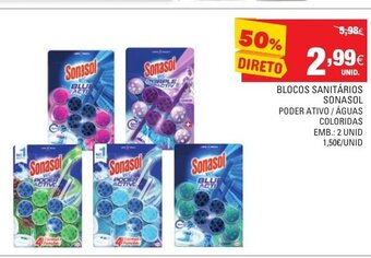 Continente Blocos Sanitários Sonasol promoção