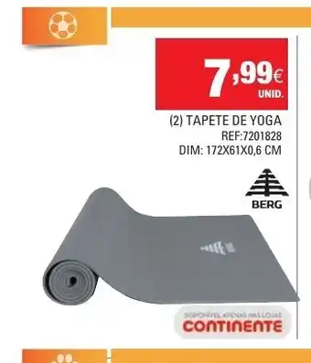 Continente (2) Tapete de Yoga promoção