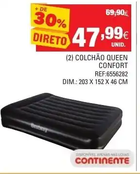 (2) Colchão Queen Confort 203x152x46cm