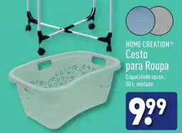 ALDI HOME CREATION Cesto para Roupa promoção