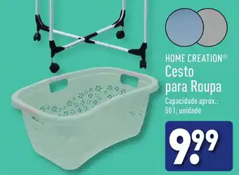 ALDI HOME CREATION Cesto para Roupa promoção