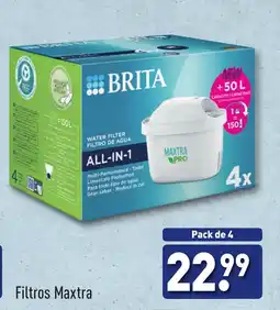 ALDI Filtros Maxtra promoção
