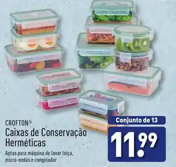 ALDI CROFTON Caixas de Conservação Herméticas promoção