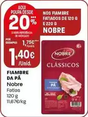 Intermarché Nobre - fiambre da pa promoção