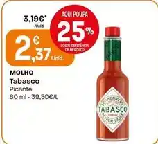 Intermarché Tabasco - molho promoção