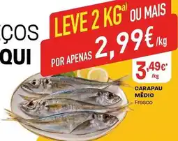 Intermarché Carapau medio promoção