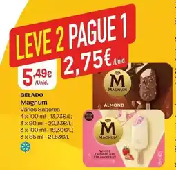 Intermarché Magnum - gelado promoção