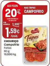 Intermarché Campofrio - chouriço promoção