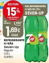 Intermarché Seven up - refrigerante c/ gas promoção