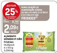 Intermarché Friskies - alimento humido p/ cao promoção