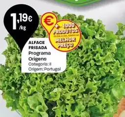 Intermarché Programa origens - alface frisada promoção
