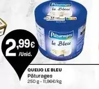 Intermarché Páturages - queijo le bleu promoção