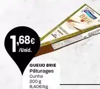 Intermarché Páturages - queijo brie promoção