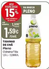 Intermarché Pleno - tisanas de cha promoção