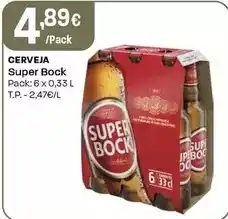 Intermarché Super bock - cerveja promoção