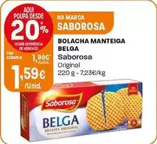 Intermarché Saborosa - bolacha manteiga belga promoção