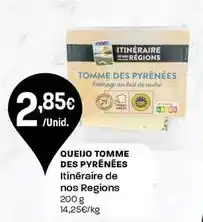 Intermarché Itinéraire de nos regions - queijo tomme des pyrenees promoção
