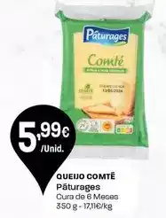 Intermarché Páturages - queijo comte promoção