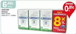 Intermarché Gresso - leite uht promoção