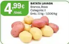 Intermarché Batata lavada promoção