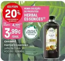 Intermarché Herbal essences - champo promoção