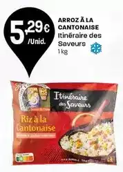 Intermarché Itinéraire des saveurs - arroz à la cantonaise promoção