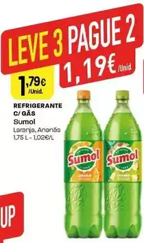 Intermarché Sumol - refrigerante c/ gas promoção