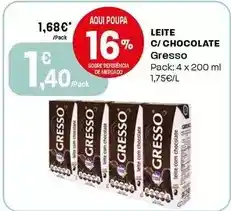 Intermarché Gresso - leite c/ chocolate promoção