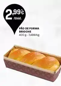 Pão de forma brioche