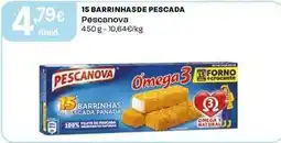 Intermarché Pescanova - 15 barrinhas de pescada promoção