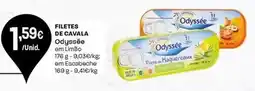 Odyssée - filetes de cavala