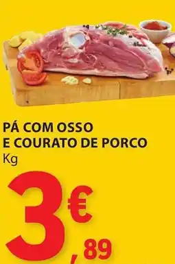 E.Leclerc PÁ COM OSSO E COURATO DE PORCO Kg promoção