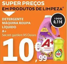 E.Leclerc DETERGENTE MÁQUINA ROUPA LÍQUIDO A+ promoção