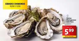 Lidl Ostras Portuguesas com Faca Emb. 1kg promoção